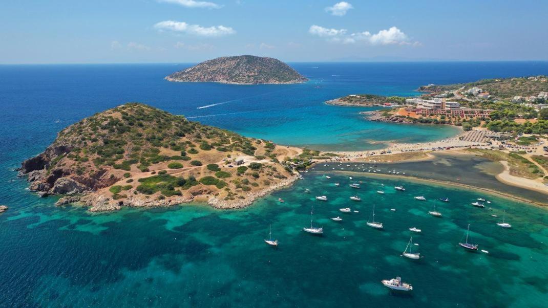 Апартаменты Sea, La Vie Saronida Экстерьер фото